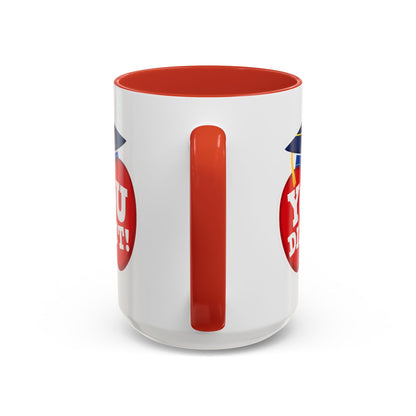 You Did It! Graduation Apple Accent Coffee Mug (11/15oz)
