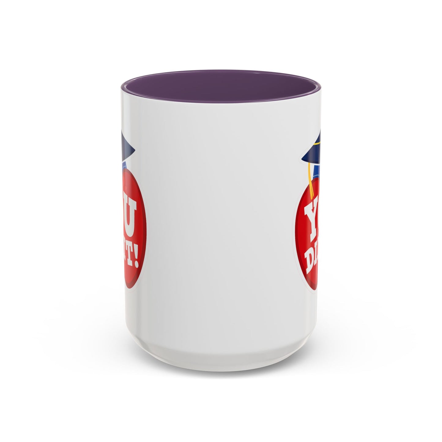 You Did It! Graduation Apple Accent Coffee Mug (11/15oz)