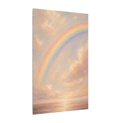 Rainbow Horizon Canvas Print — Matte Stretched Canvas