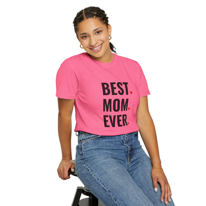 Best Mom Ever Hearts Oversized T-shirt