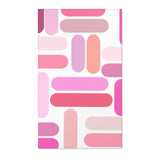 Pink Pillar Area Rug