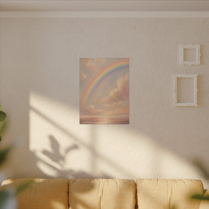 Rainbow Horizon Canvas Print — Matte Stretched Canvas