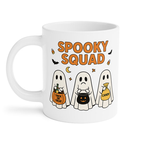Spooky Squad Trick or Treat Ceramic Mug (11oz, 15oz, 20oz)
