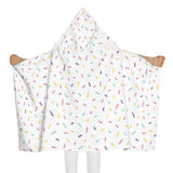 Lucky Sprinkles Youth Hooded Towel