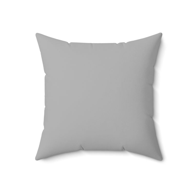 Merry and Bright Faux Suede Square Pillow