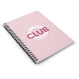 Pretty Nurses Club Est Spiral Notebook - Ruled Line