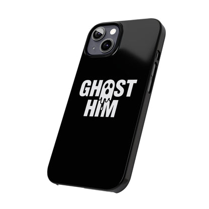 Ghost Him Slim iPhone Case
