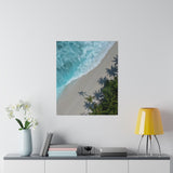 Paradise Cove Matte Canvas, Stretched