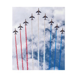 Red White and Blue Planes Matte Canvas, Stretched