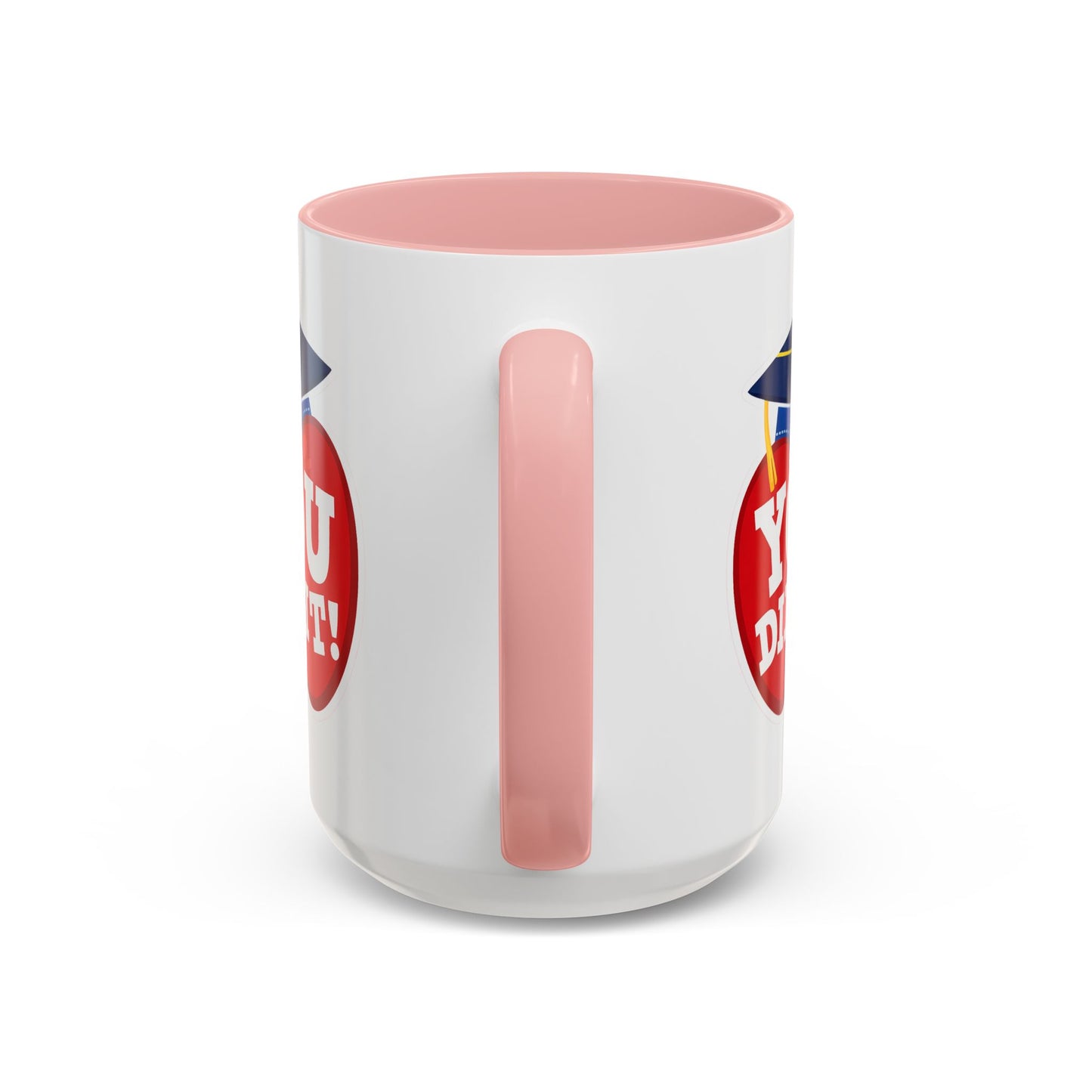 You Did It! Graduation Apple Accent Coffee Mug (11/15oz)