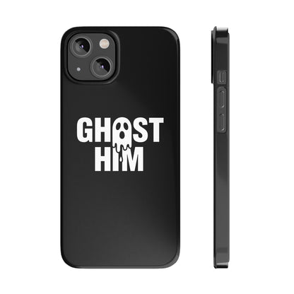 Ghost Him Slim iPhone Case