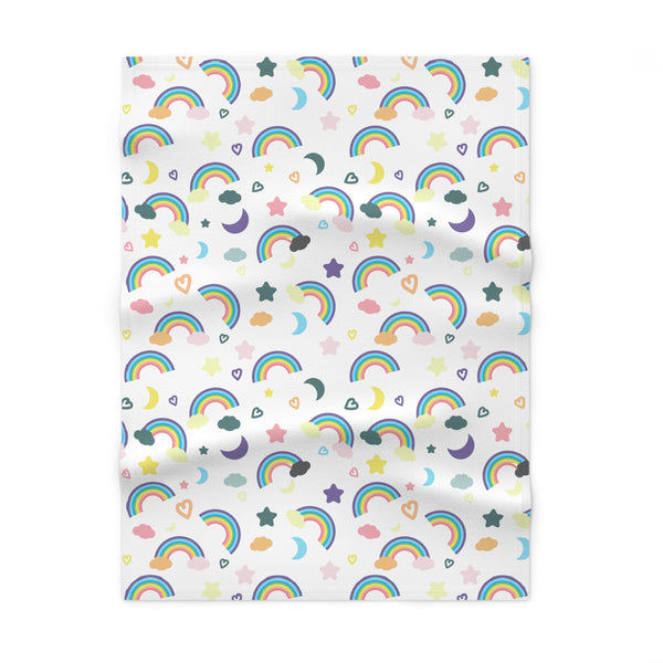 Happy Charms Soft Fleece Baby Blanket