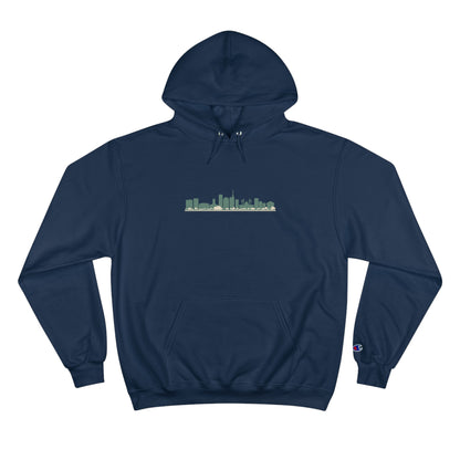 Lagos City Skyline Champion Hoodie