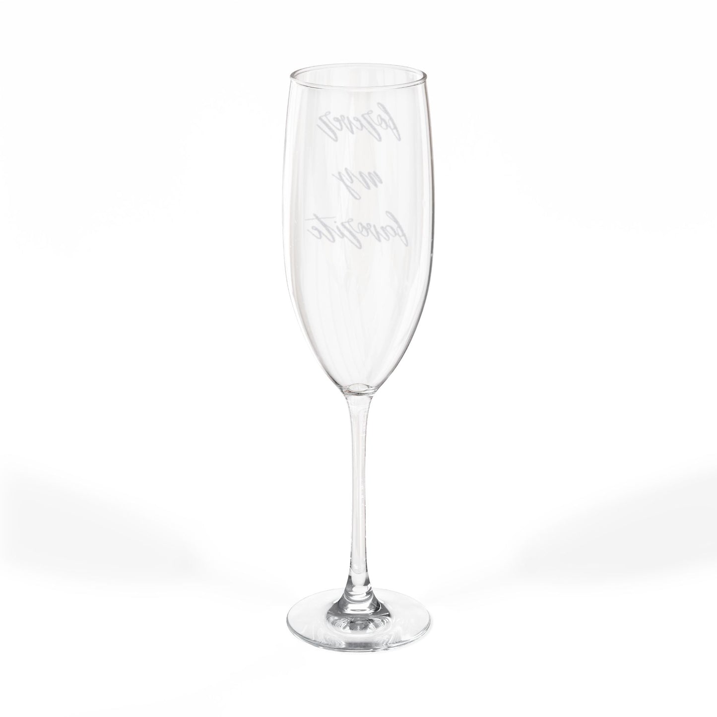 Forever My Favorite Personalized Engraved Champagne Glass Flute, 8oz