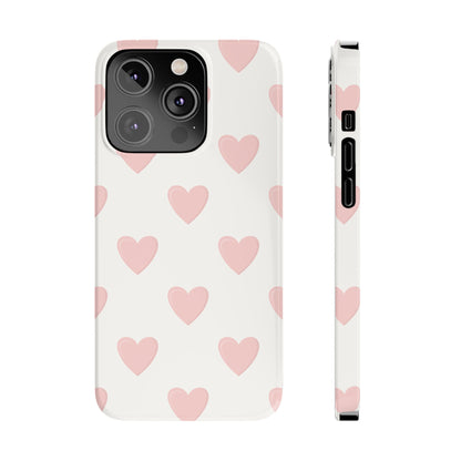 Sweet Heart Slim iPhone Case