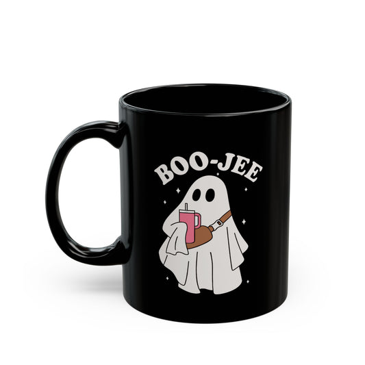 Boujee Ghost Black Mug (11oz, 15oz)