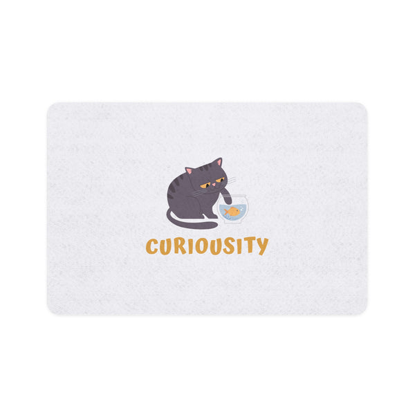 Curiosity Cat Pet Food Mat