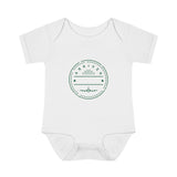 Arrived Stamp Baby Bodysuit