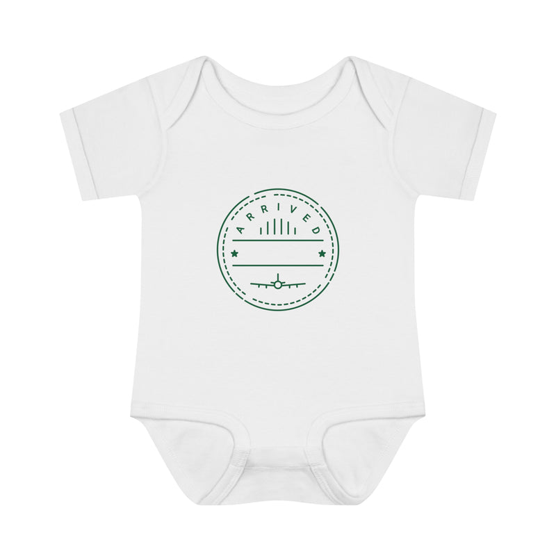 Arrived Stamp Baby Bodysuit