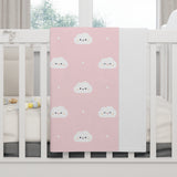 Pink Cloud Soft Fleece Baby Blanket