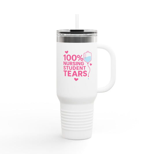 Nursing Student Tears Insulated Travel Mug, 40oz