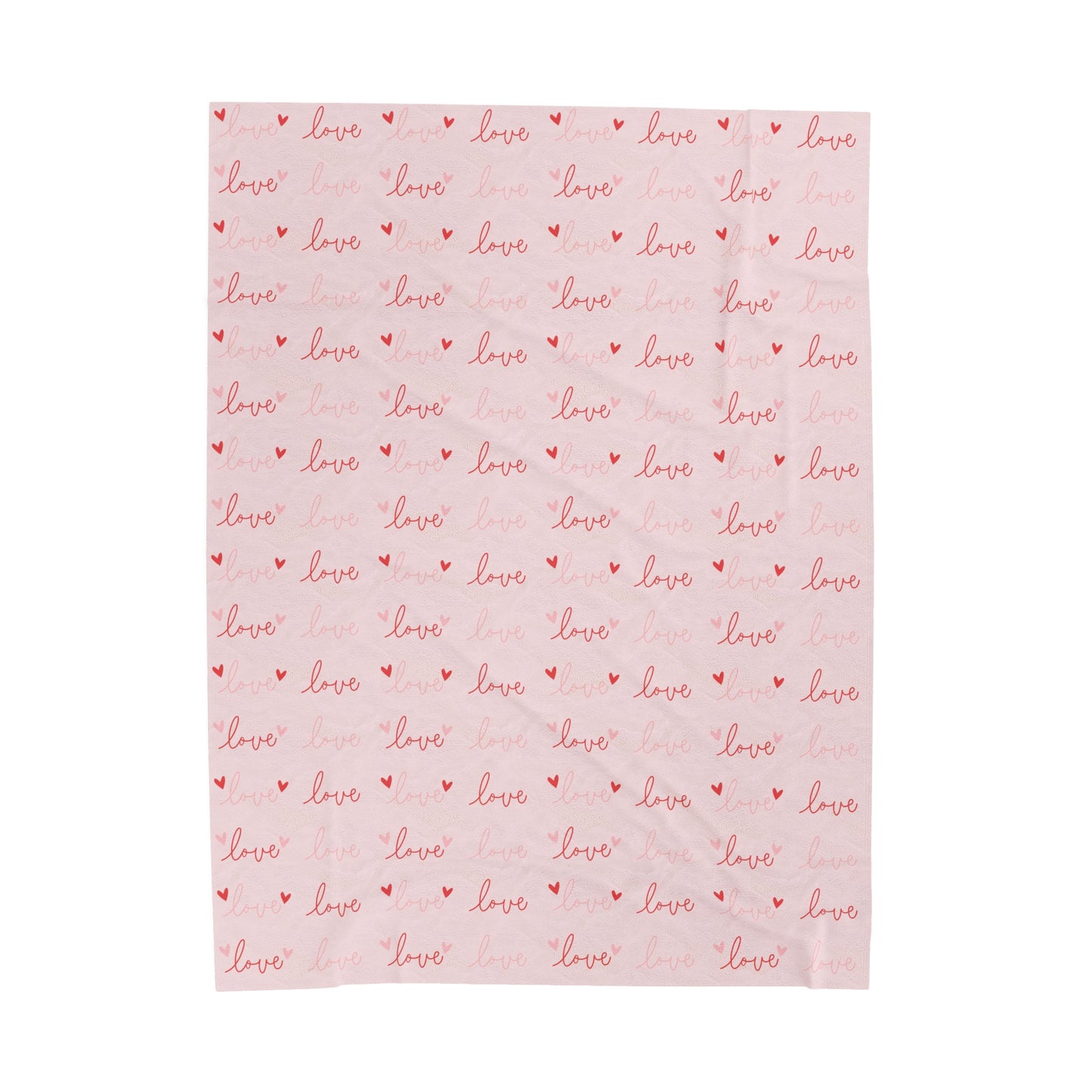 Love Silk Velveteen Plush Blanket