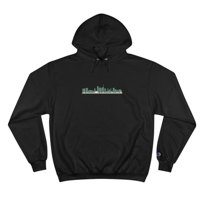 Lagos City Skyline Champion Hoodie