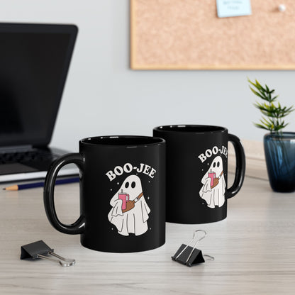 Boujee Ghost Black Mug (11oz, 15oz)