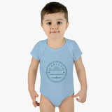 Arrived Stamp Baby Bodysuit