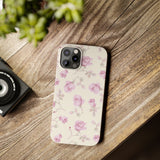 Lavender Rose Slim iPhone Case