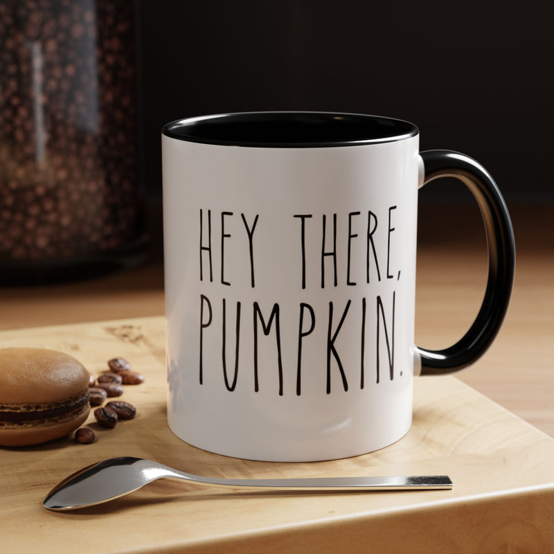 Hey There Pumpkin Accent Coffee Mug (11, 15oz)