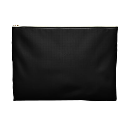 Face Card Never Declines Black Accessory Pouch