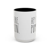 Hey There Pumpkin Accent Coffee Mug (11, 15oz)