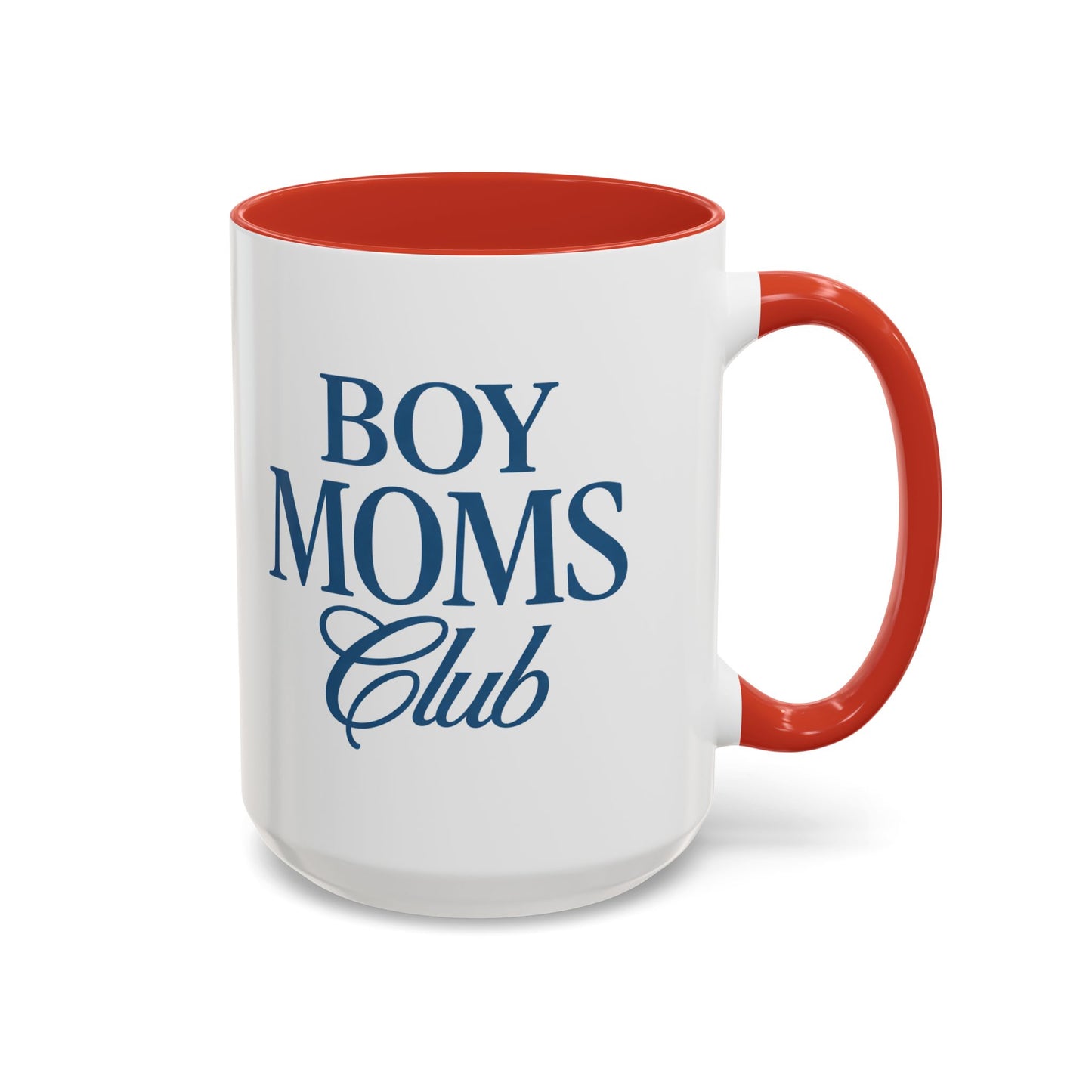 Boy Moms Club Accent Coffee Mug – 11/15oz