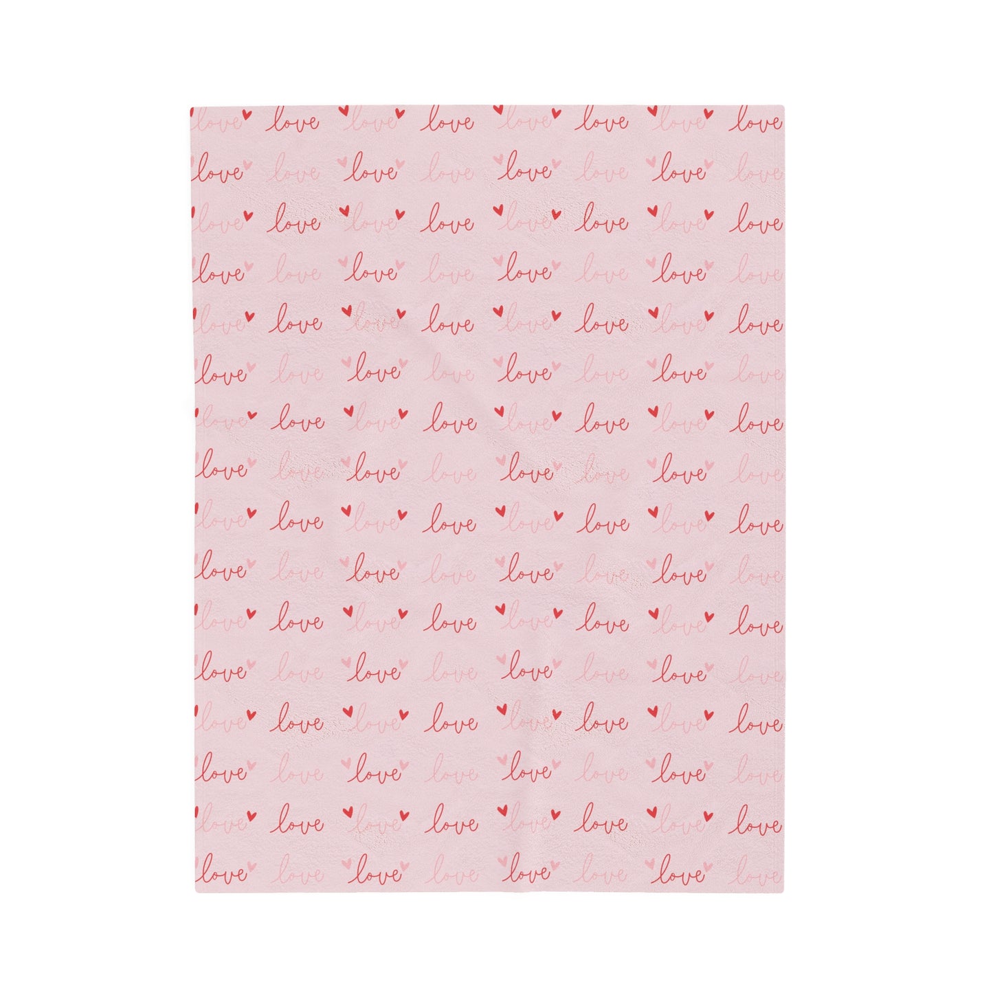 Love Silk Velveteen Plush Blanket