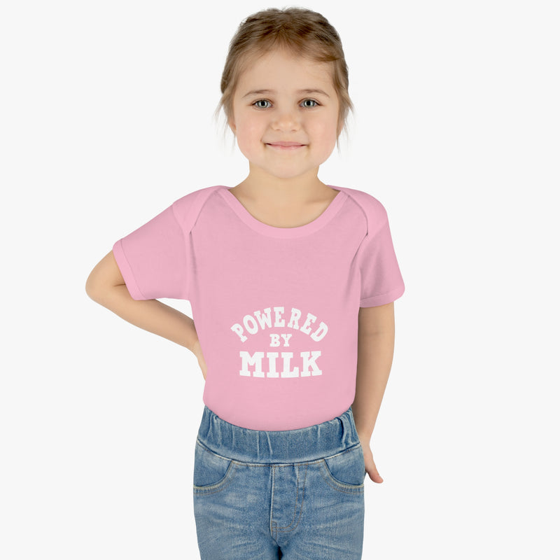 Powered by Milk Baby Bodysuit