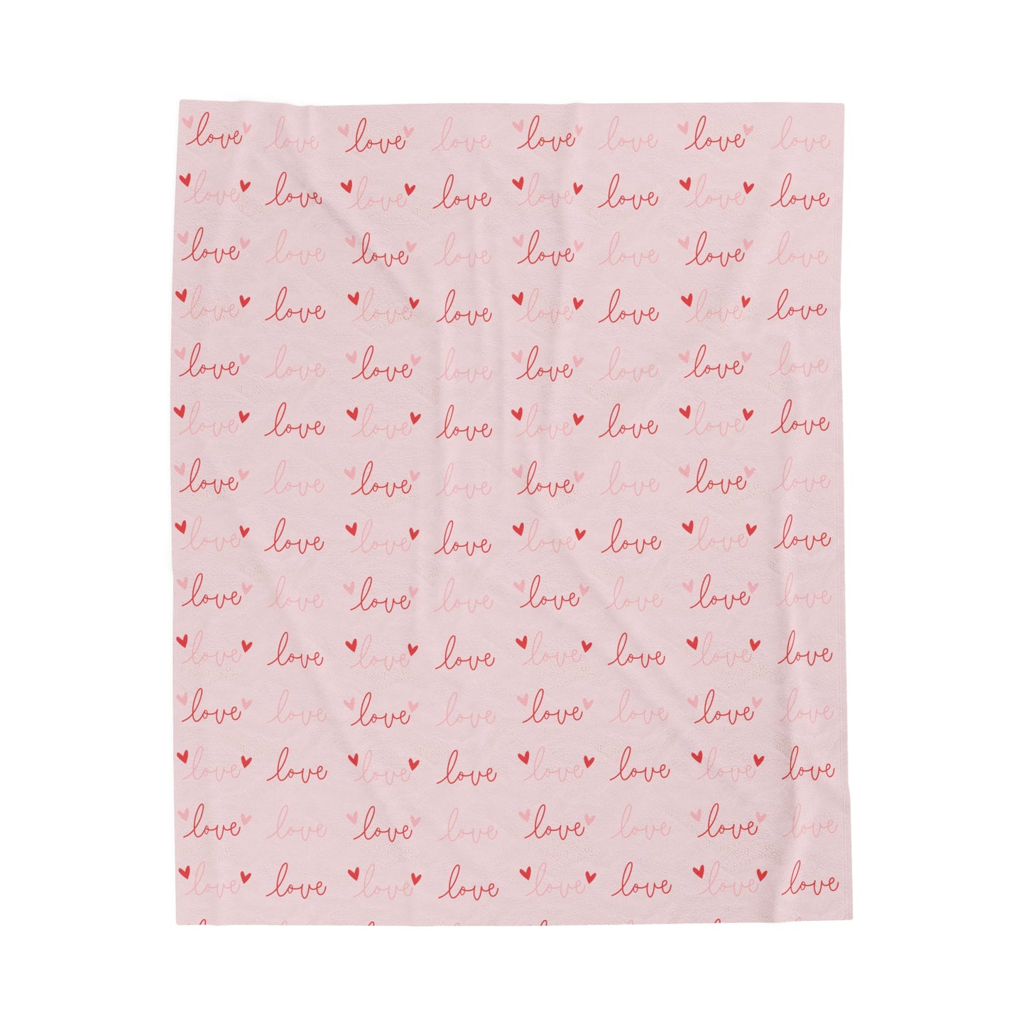 Love Silk Velveteen Plush Blanket