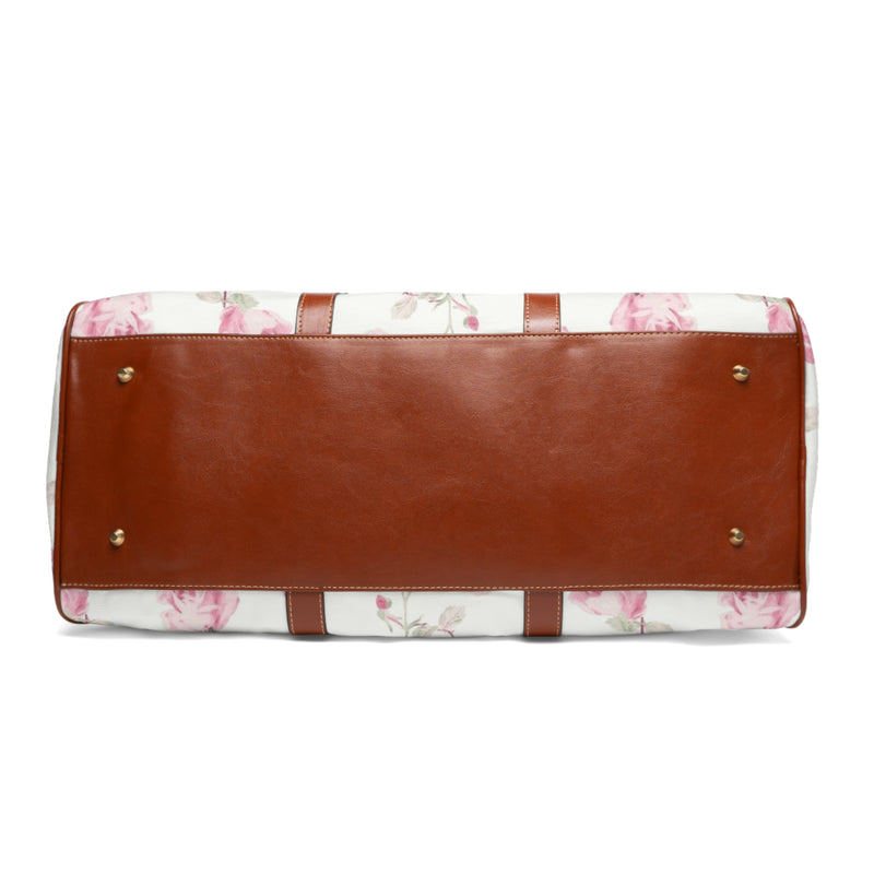 Blushing Rose Waterproof Travel Bag