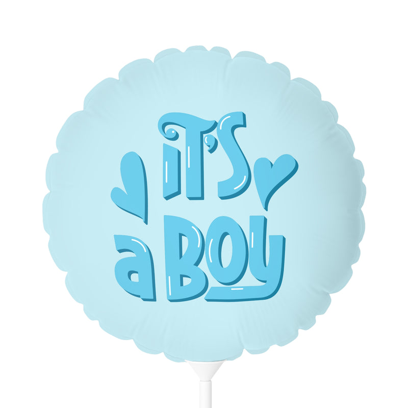 It's a Boy Heart Gender Reveal 11" Balloon