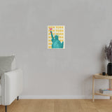 Liberty Toast Matte Canvas, Stretched