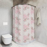 Rosa Beaux Pink Shower Curtain