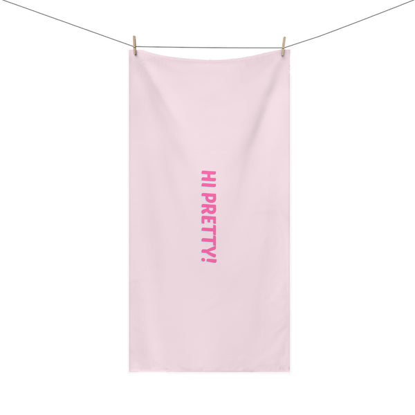 Hi Pretty Mink-Cotton Towel