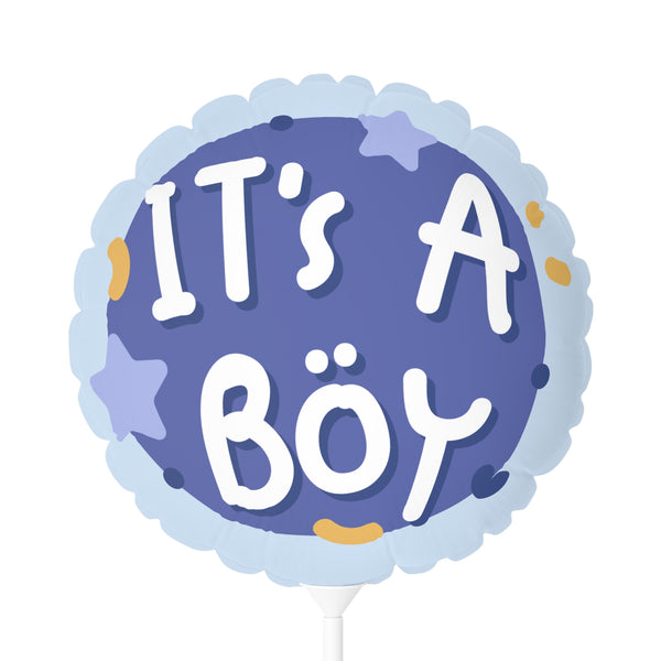 It's a Boy Star Gender Reveal 11" Balloon