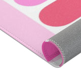 Pink Pillar Area Rug