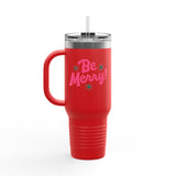 Be Merry Insulated Travel Mug, 40oz