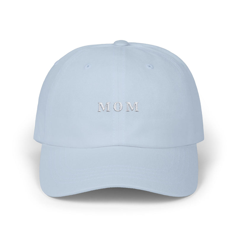 Embroidered Mom Classic Dad Cap