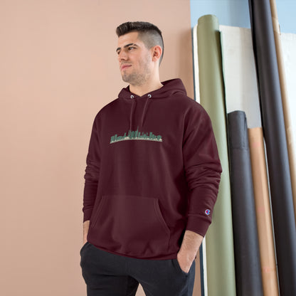 Lagos City Skyline Champion Hoodie