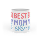 Best Mom Ever Heart-Shaped Mug