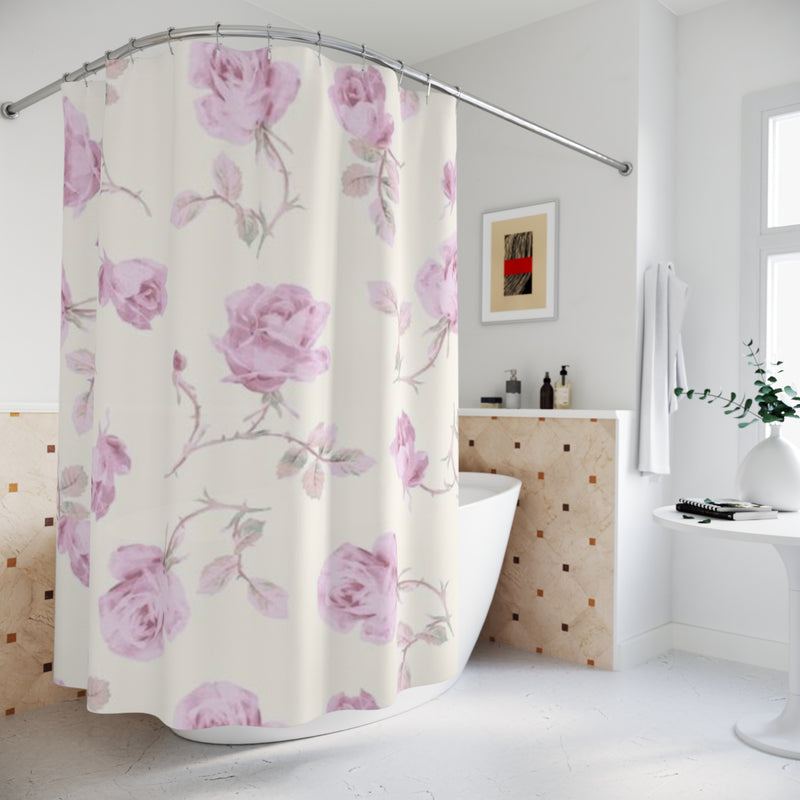 Lavender Rose Shower Curtain