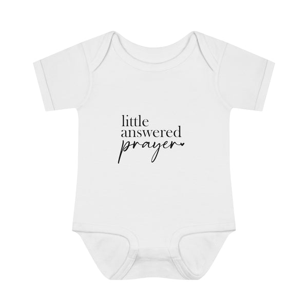 Little Answered Prayer Baby Bodysuit